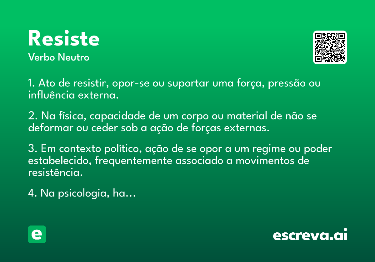 resiste