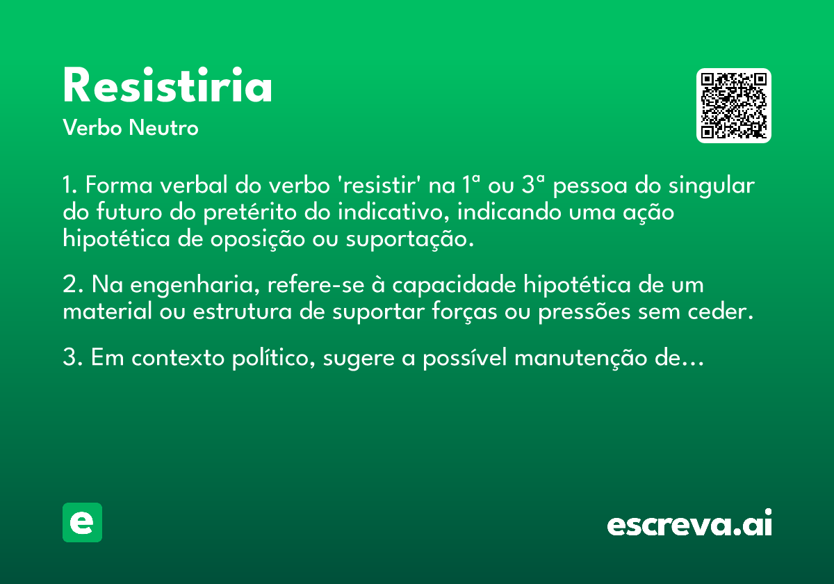 resistiria
