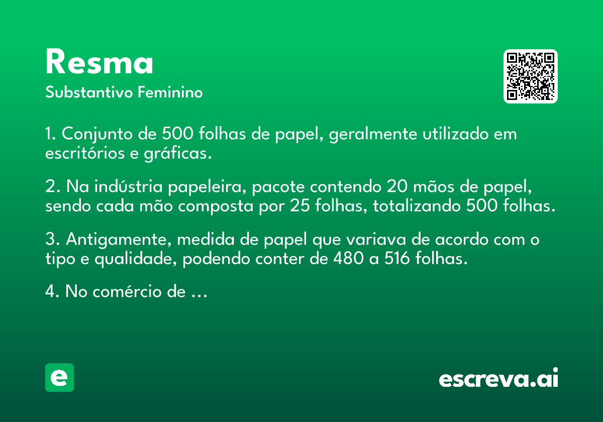 resma