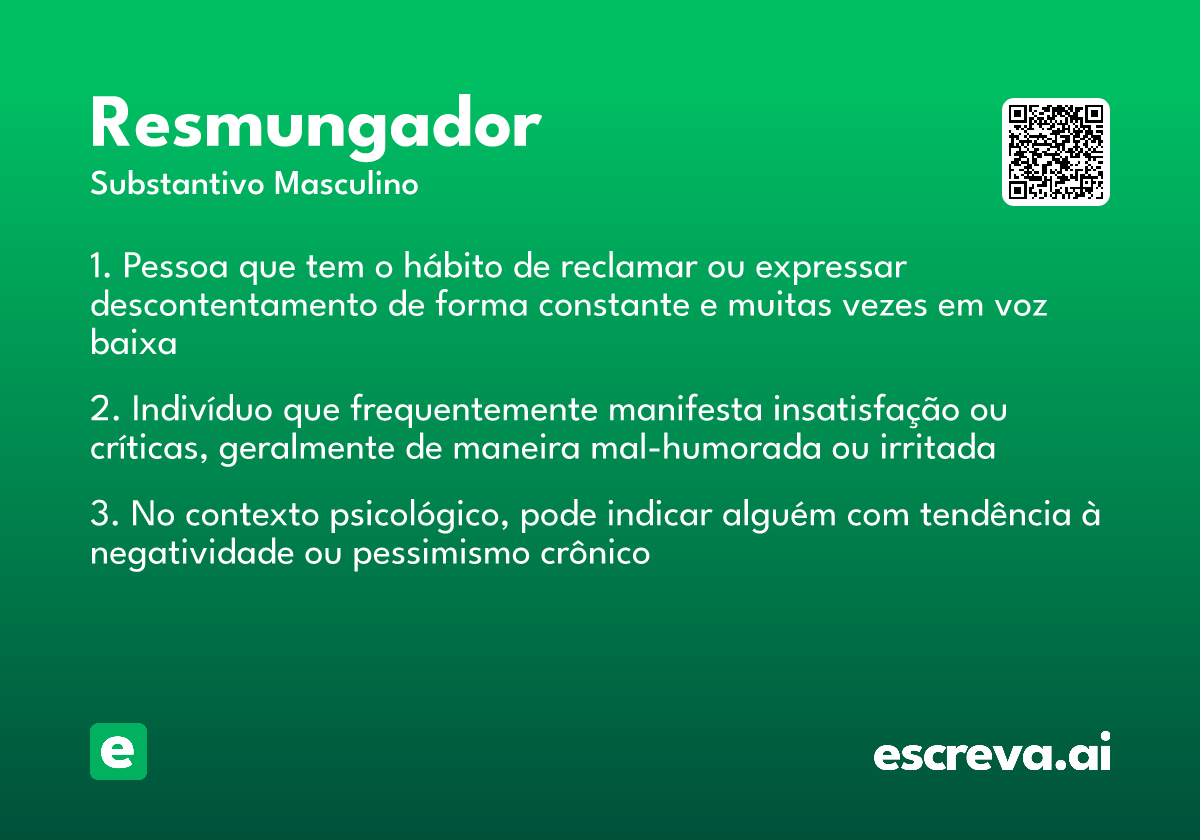resmungador