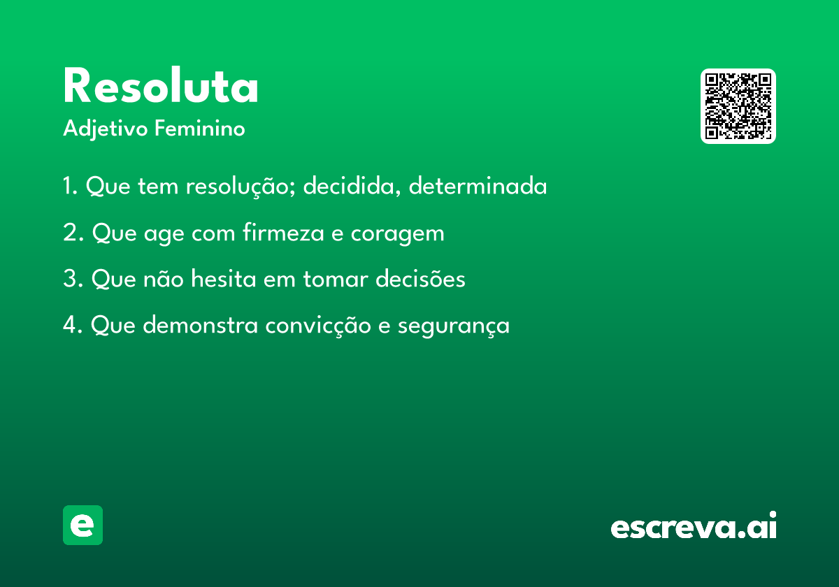 resoluta