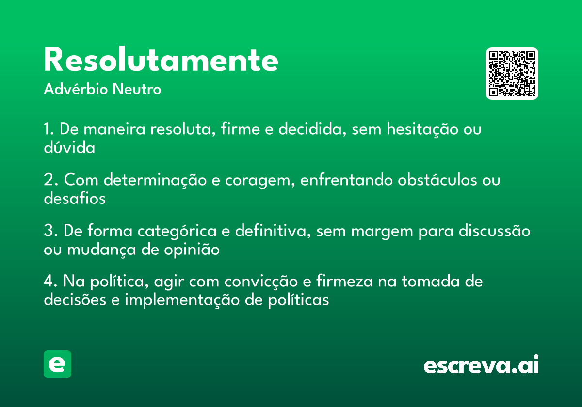 resolutamente
