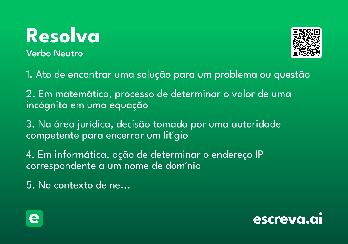 resolva