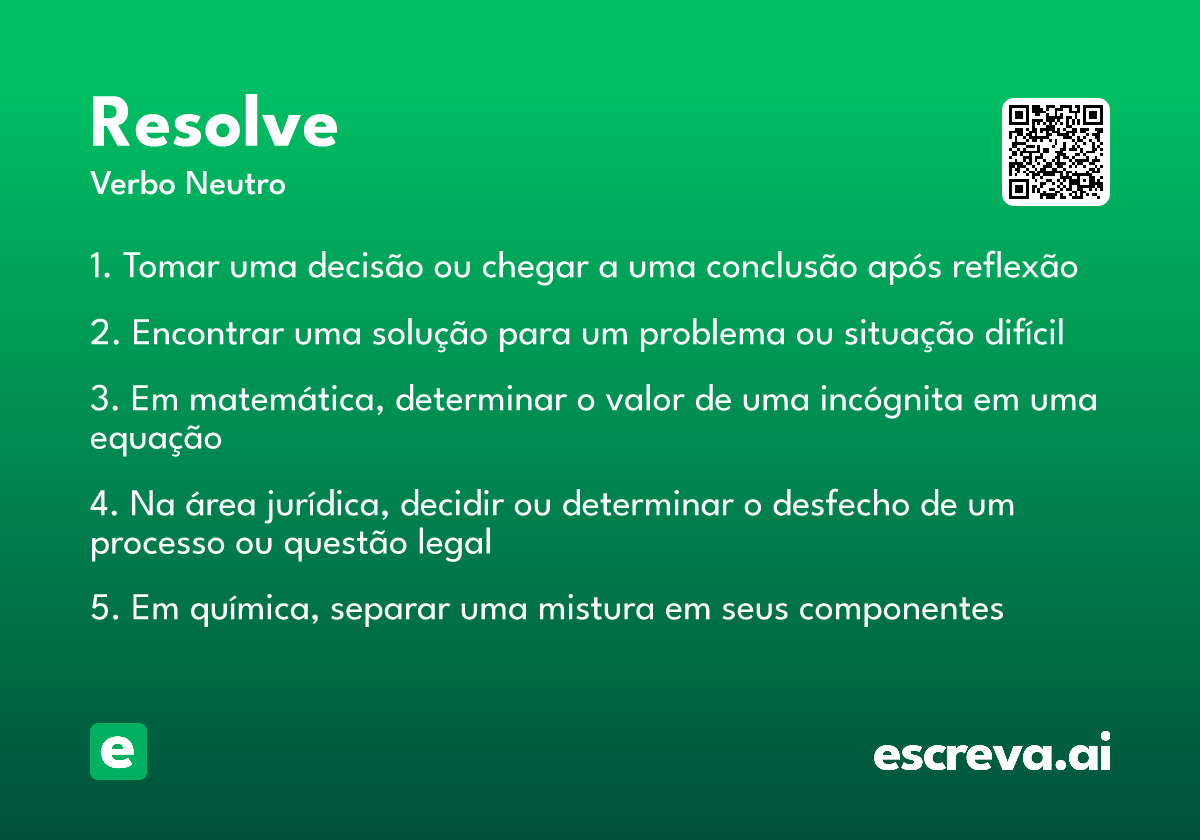 resolve