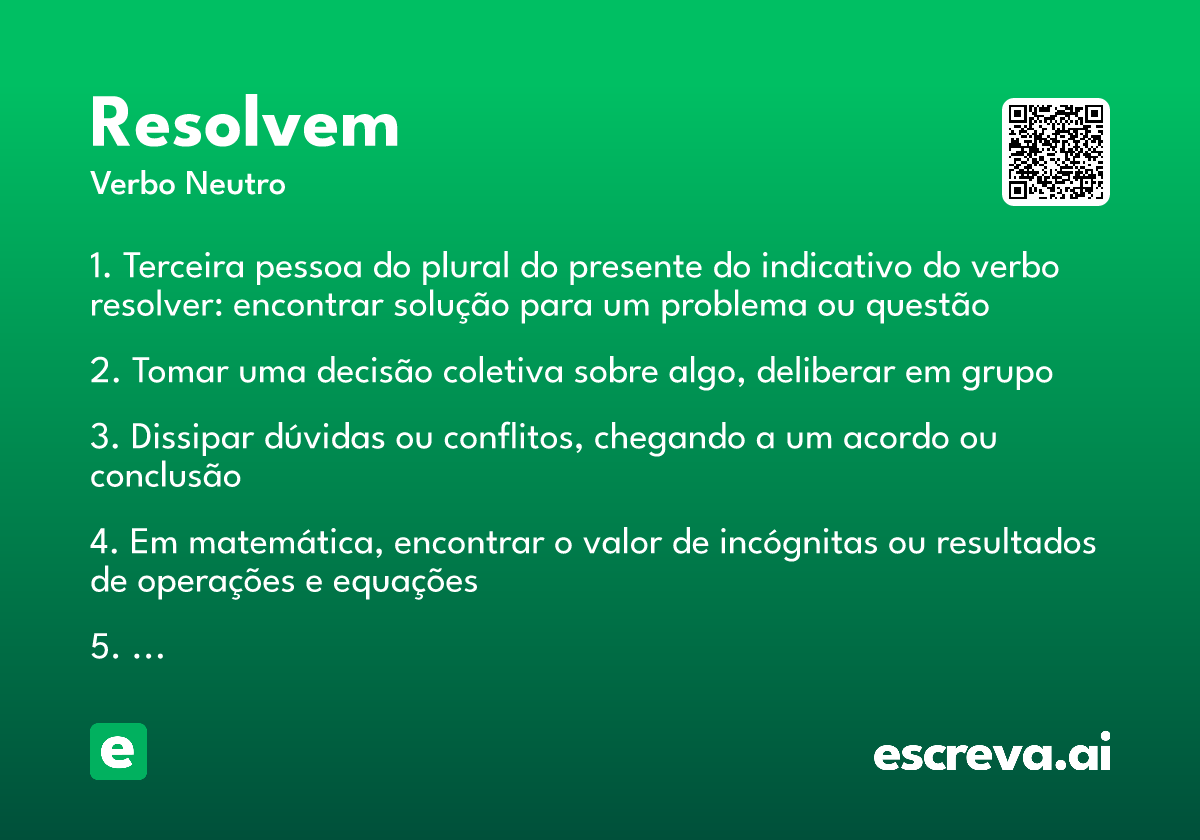 resolvem
