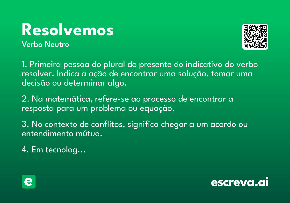 resolvemos