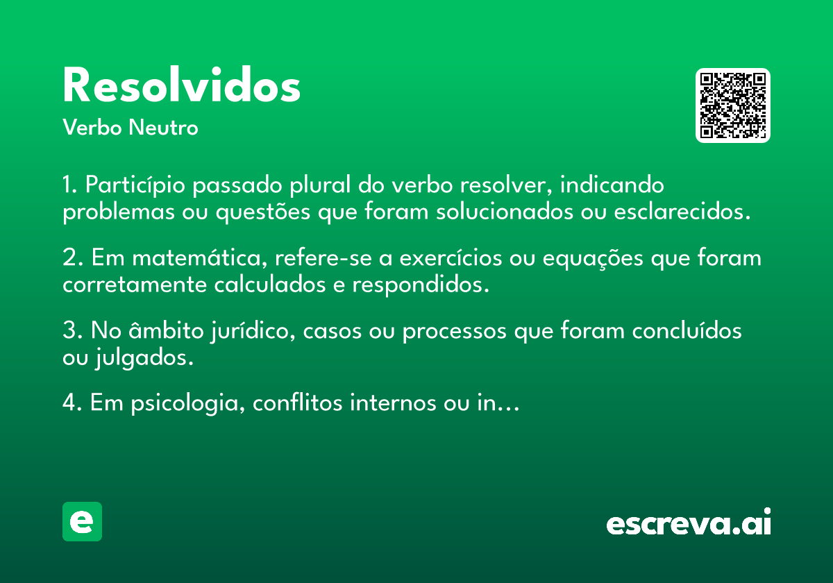 resolvidos