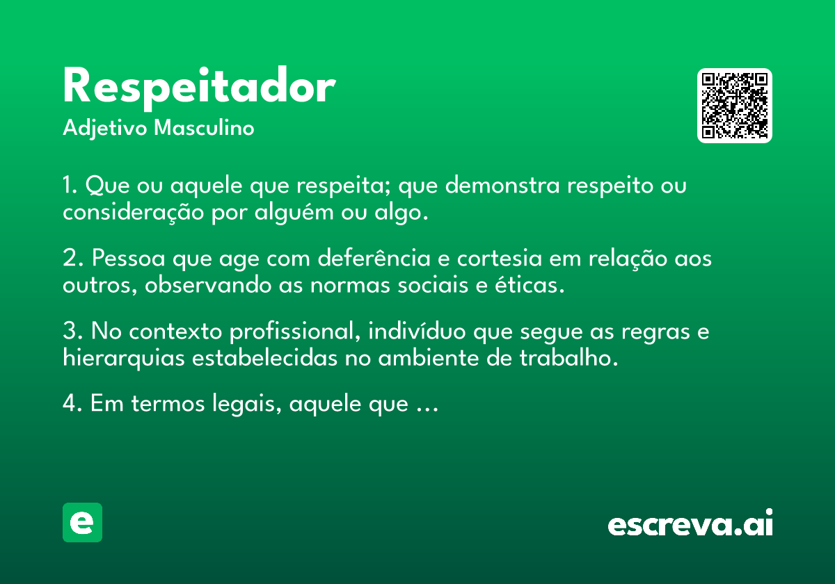 respeitador