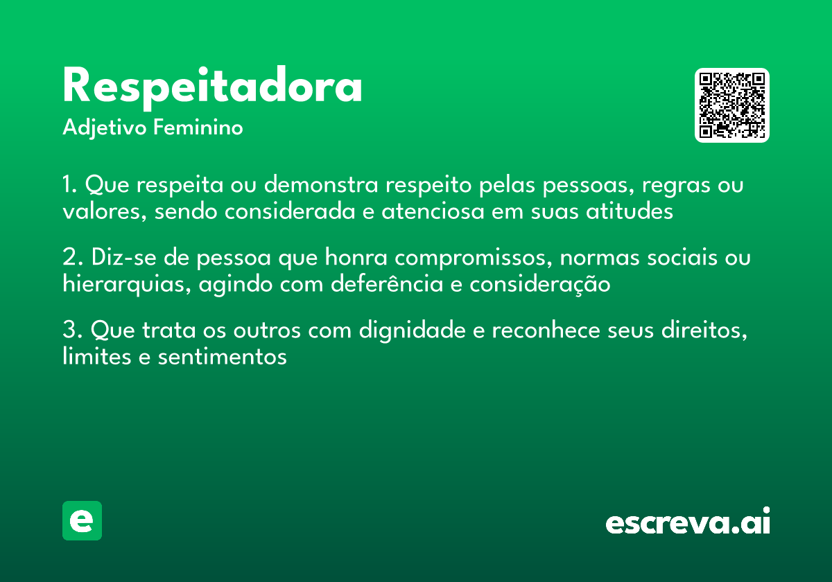 respeitadora