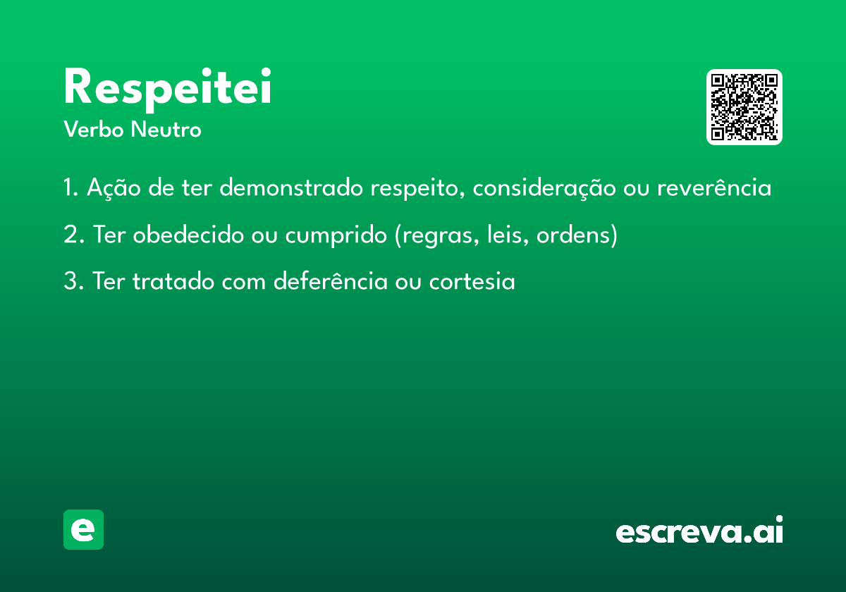 respeitei