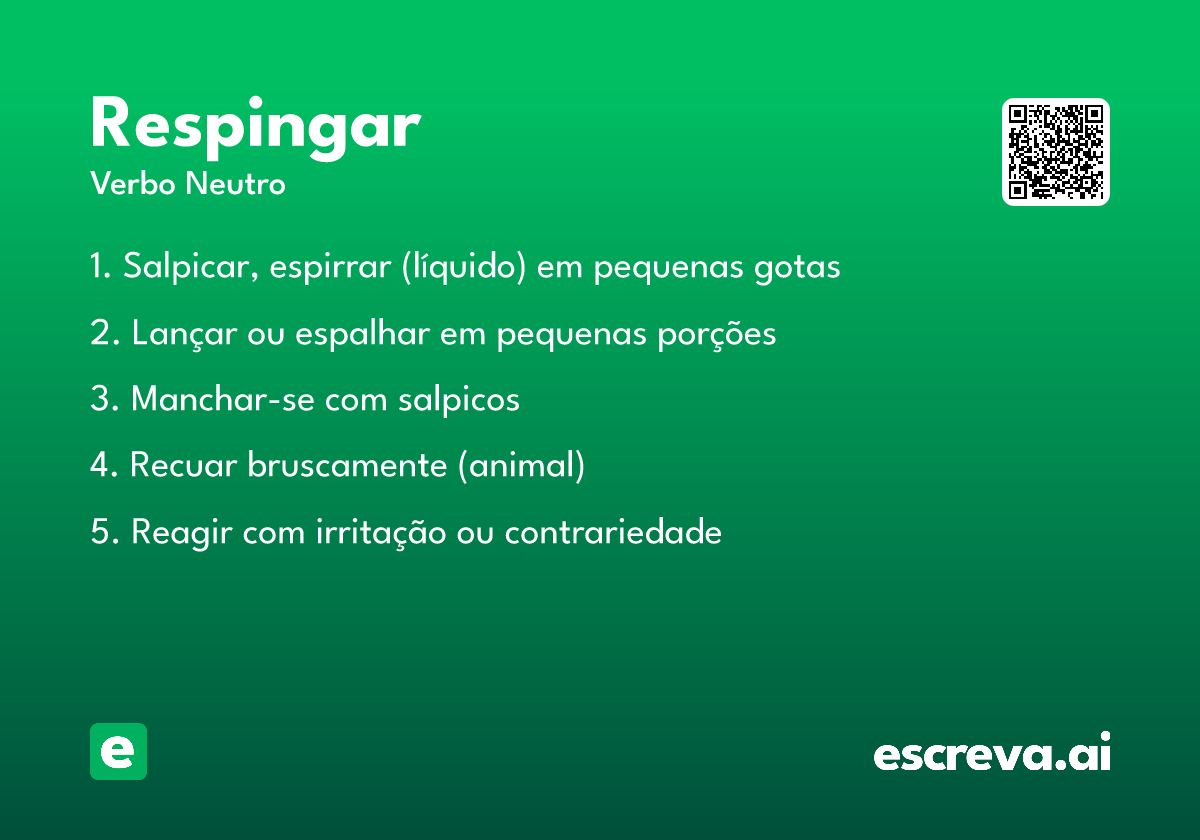 respingar