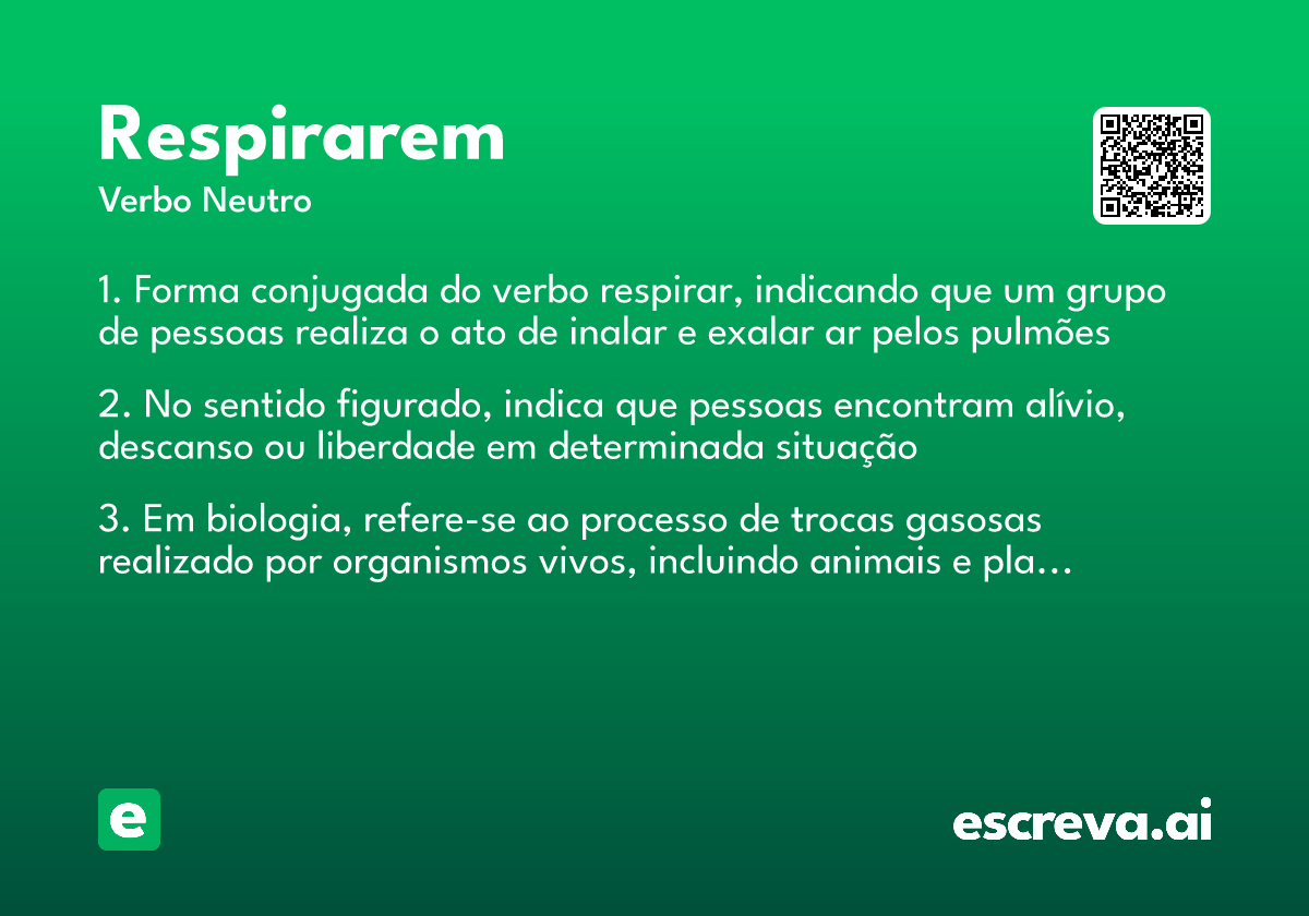 respirarem
