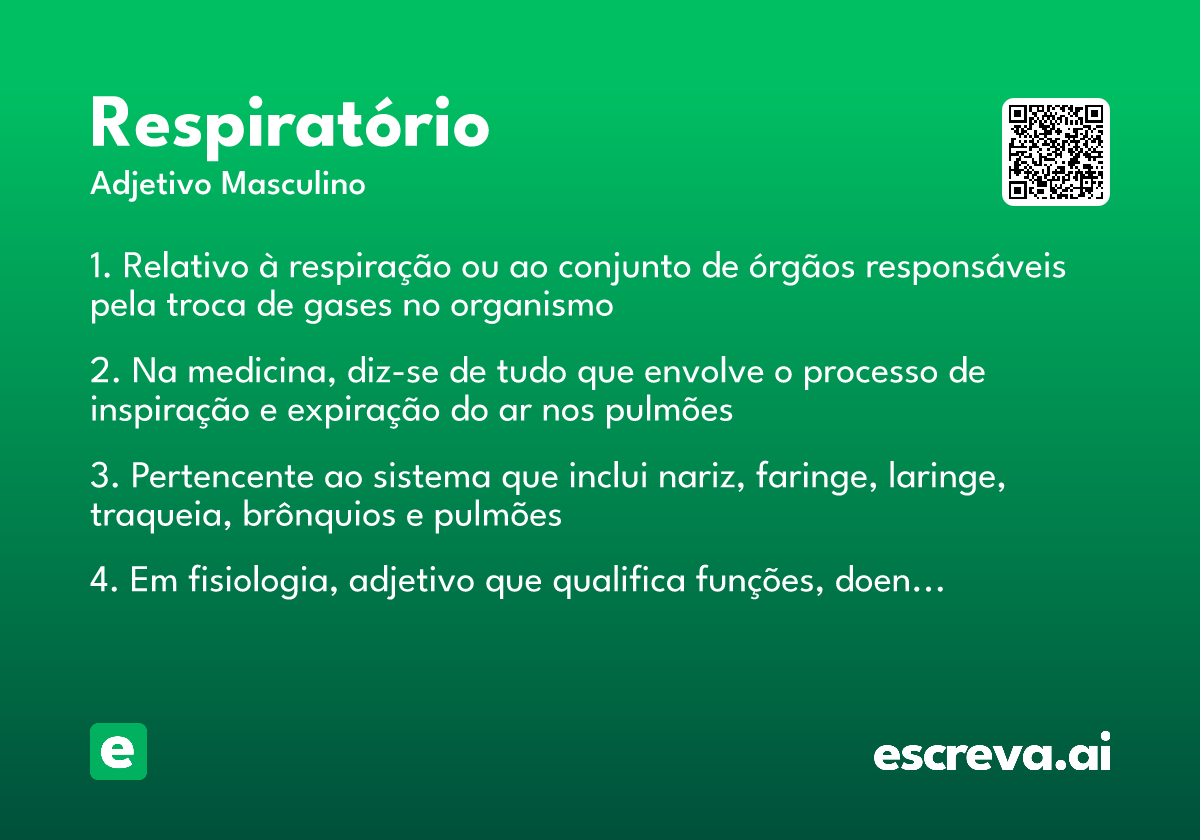 respiratório