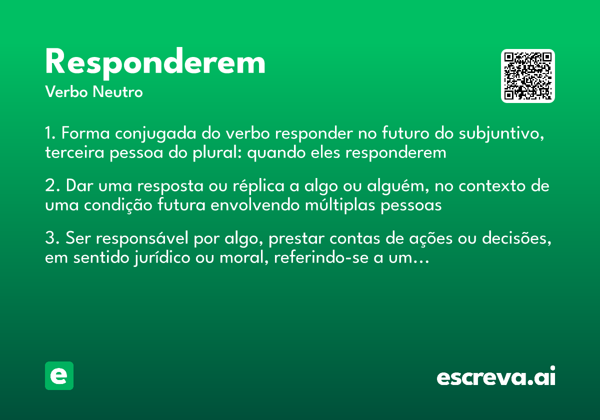 responderem