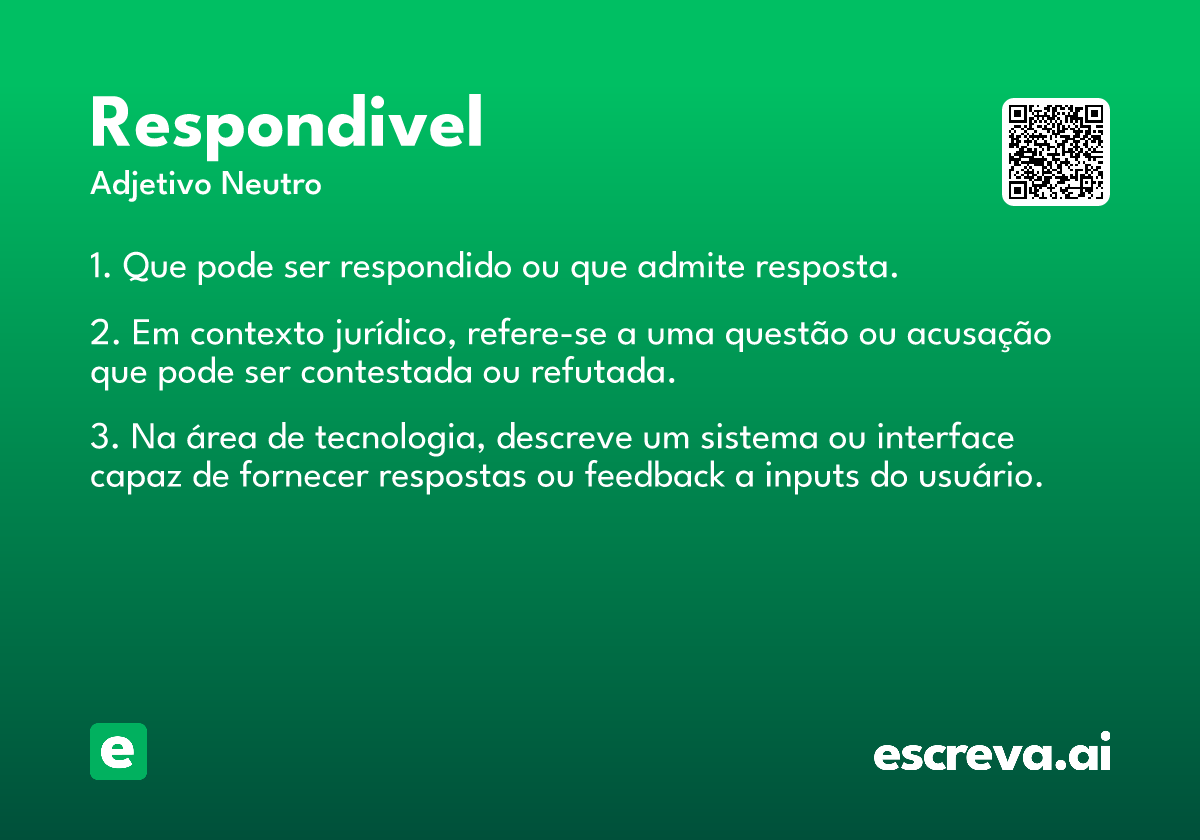 respondivel