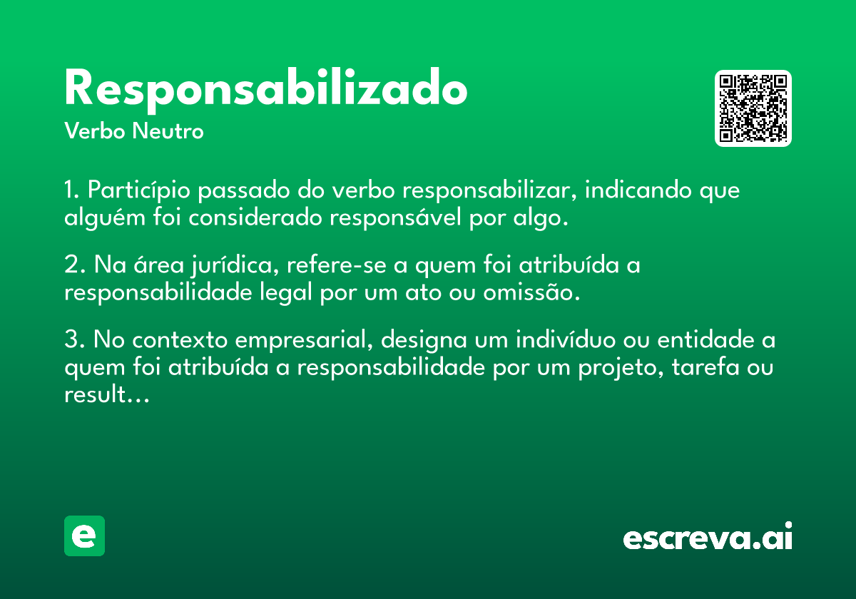 responsabilizado