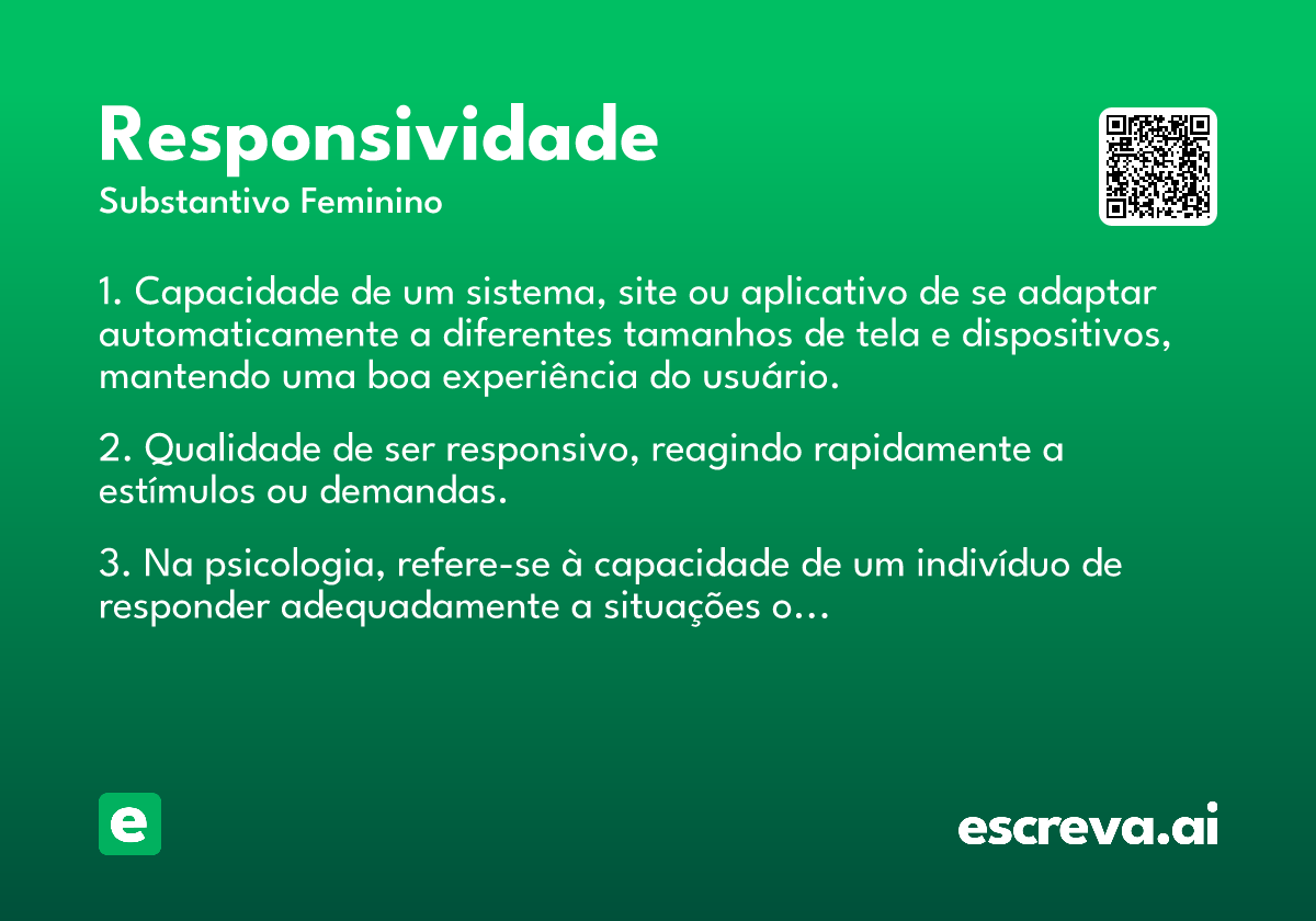 responsividade