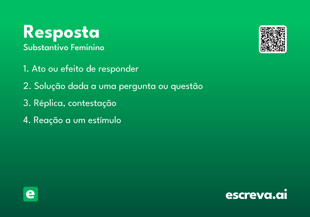 resposta