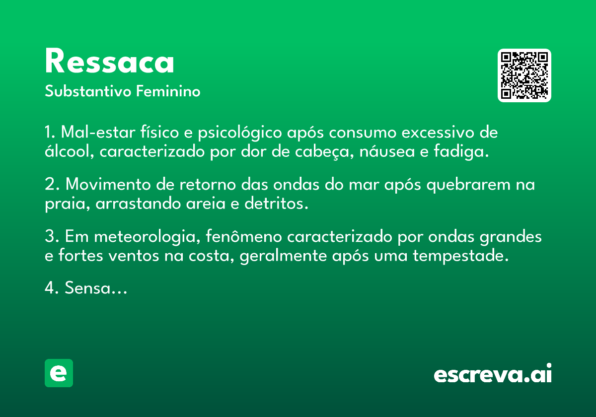 ressaca