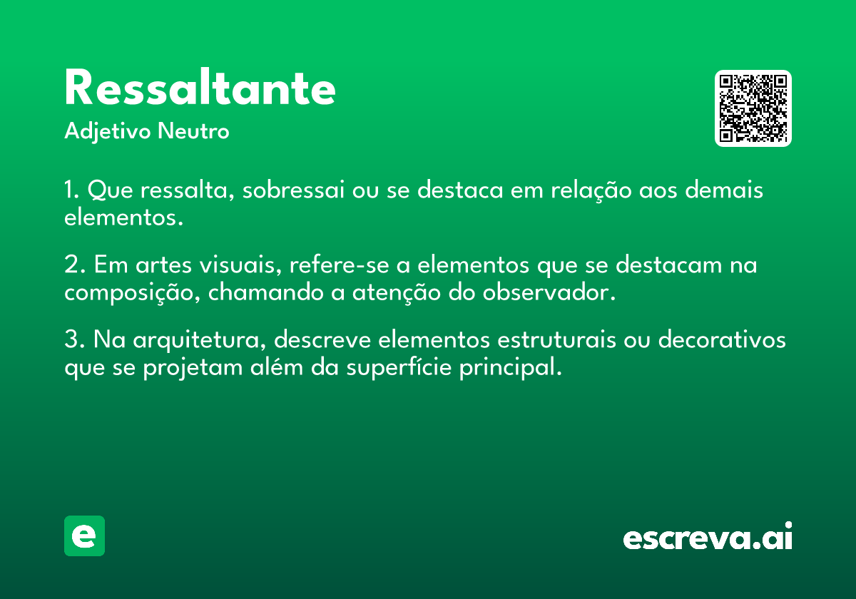 ressaltante