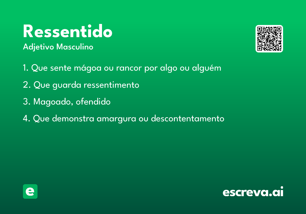 ressentido
