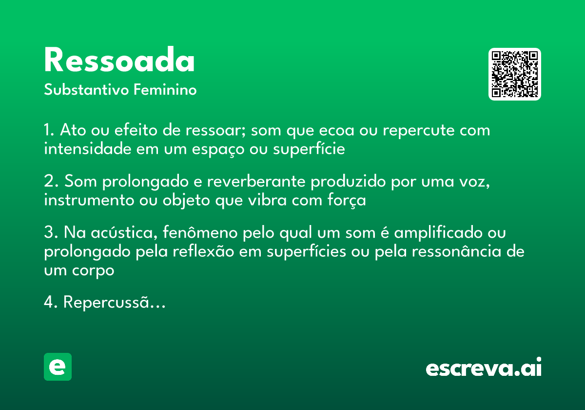 ressoada