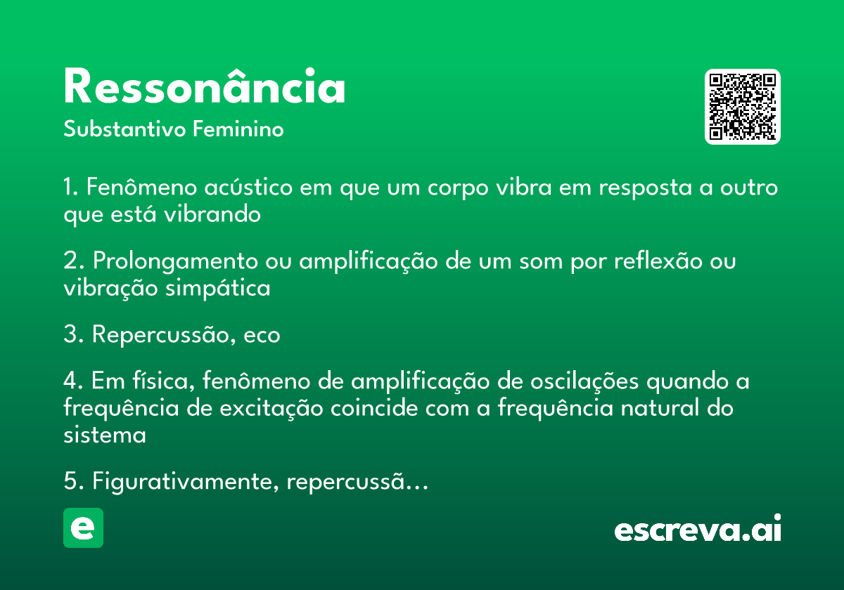 ressonância