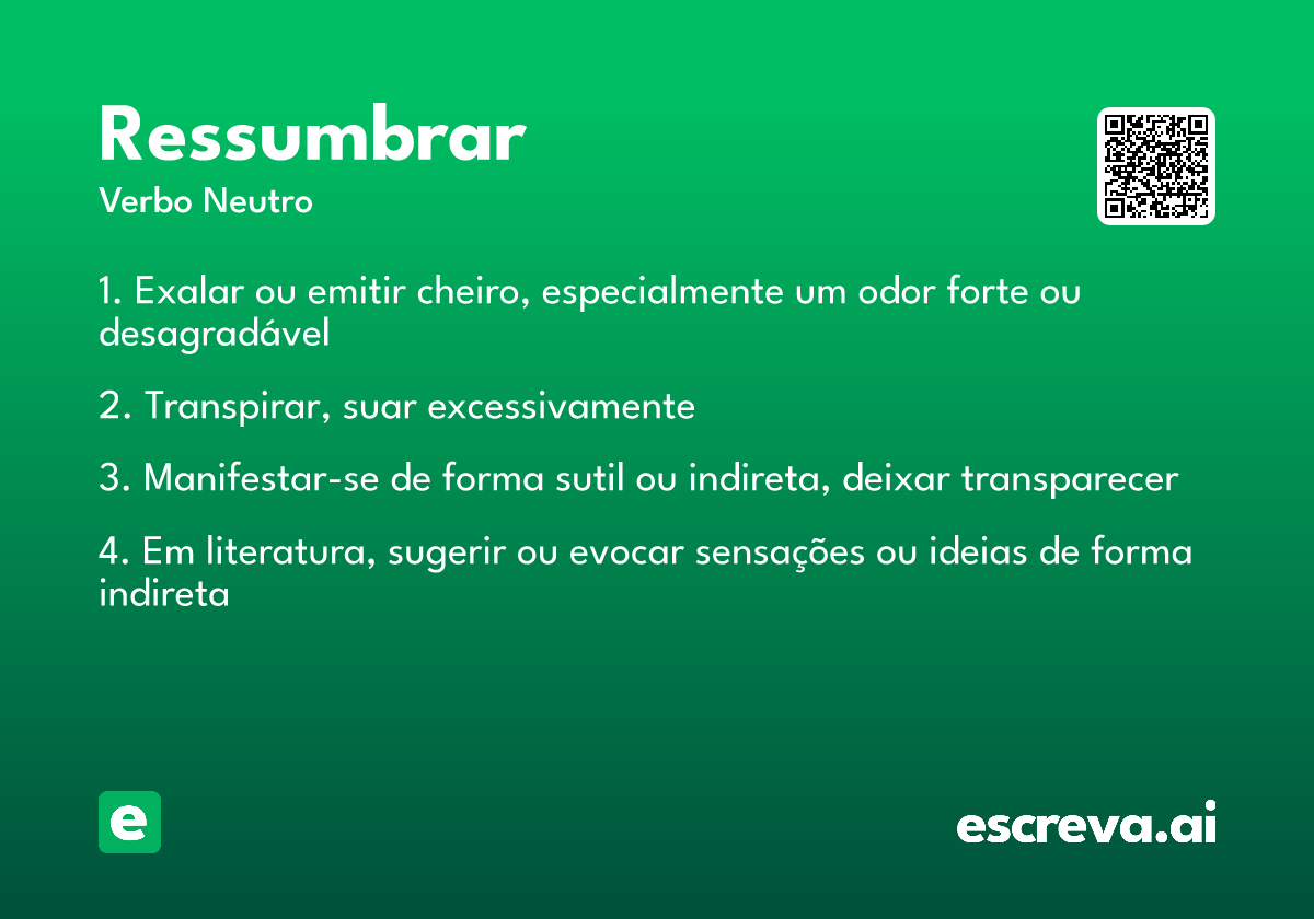 ressumbrar