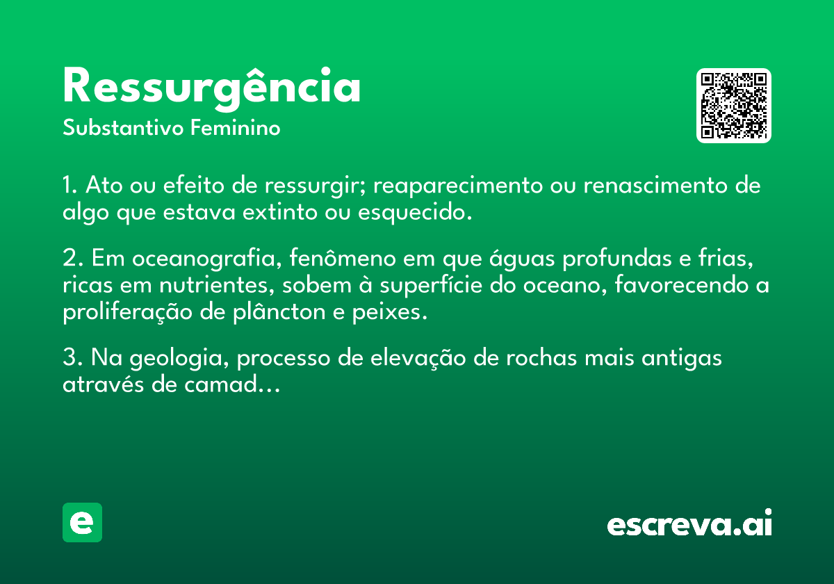 ressurgência