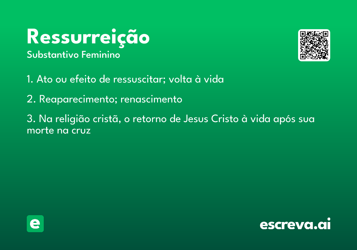 ressurreição