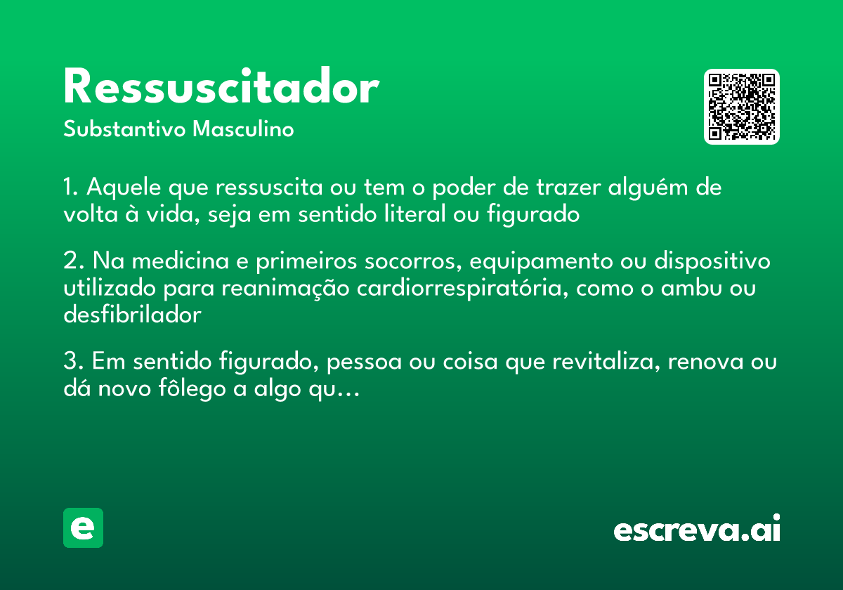 ressuscitador