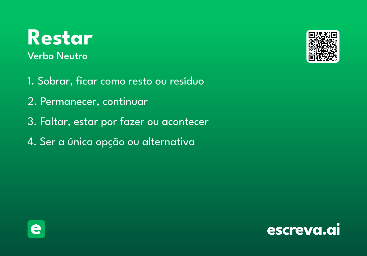 restar