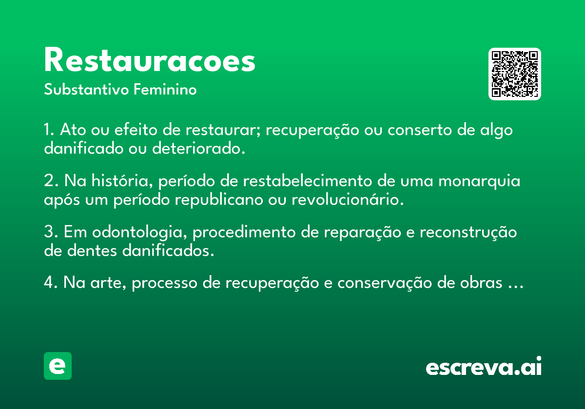 restauracoes