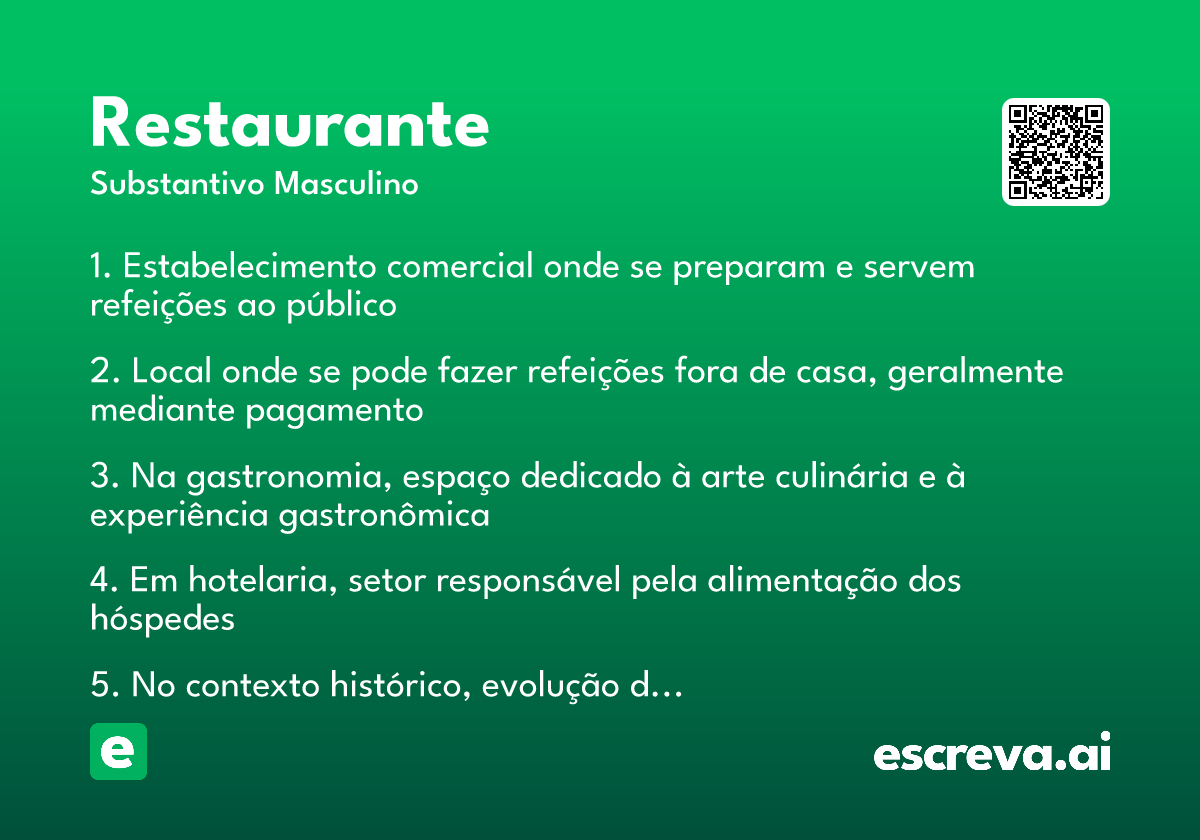 restaurante