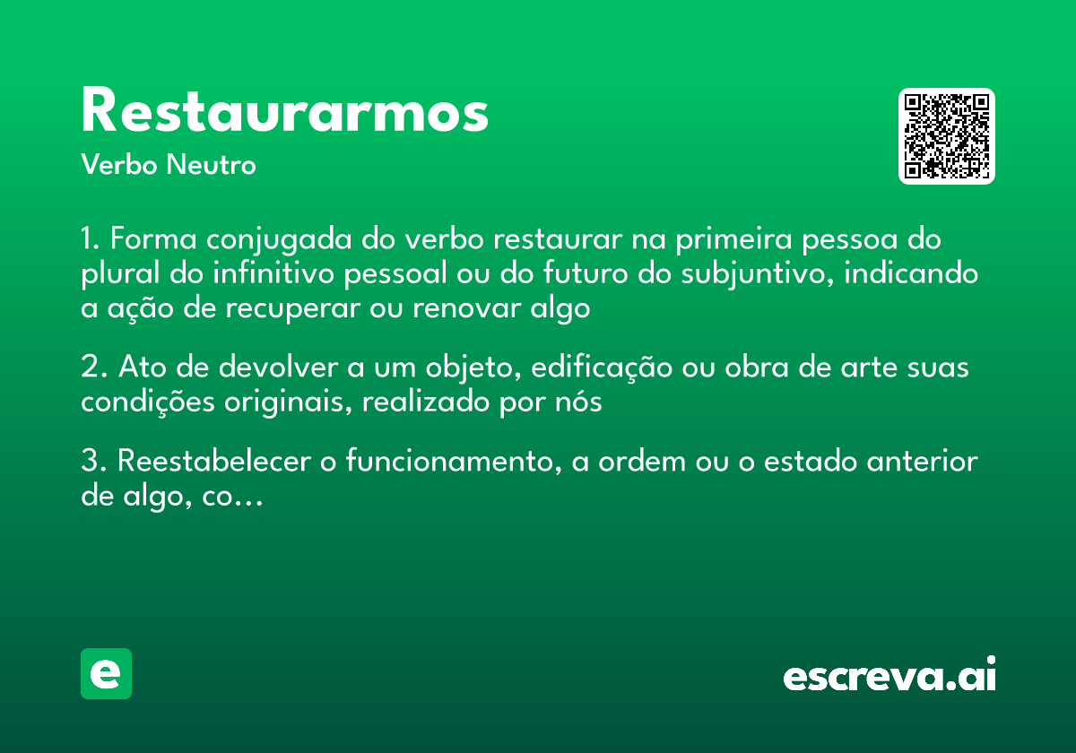 restaurarmos