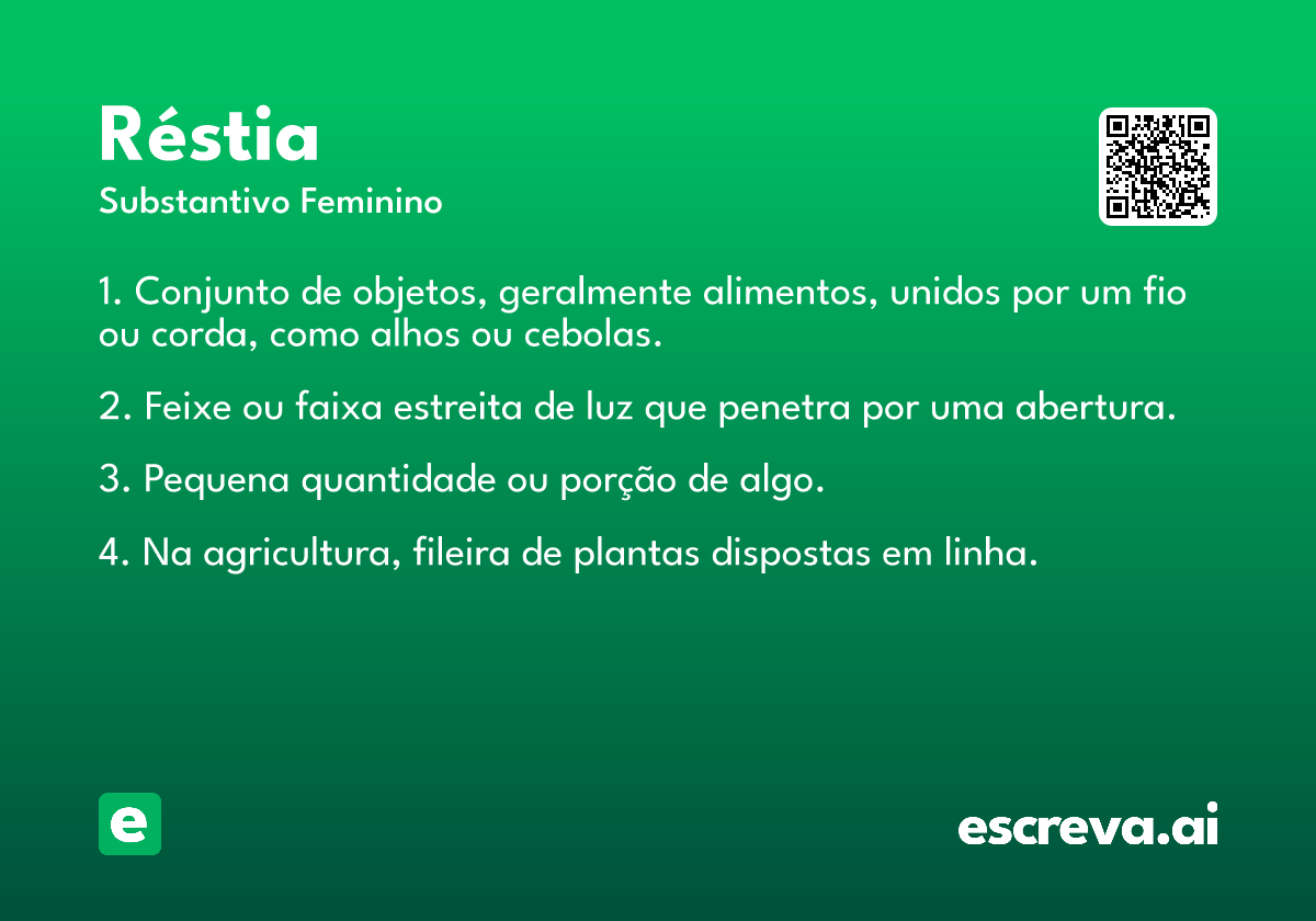 réstia