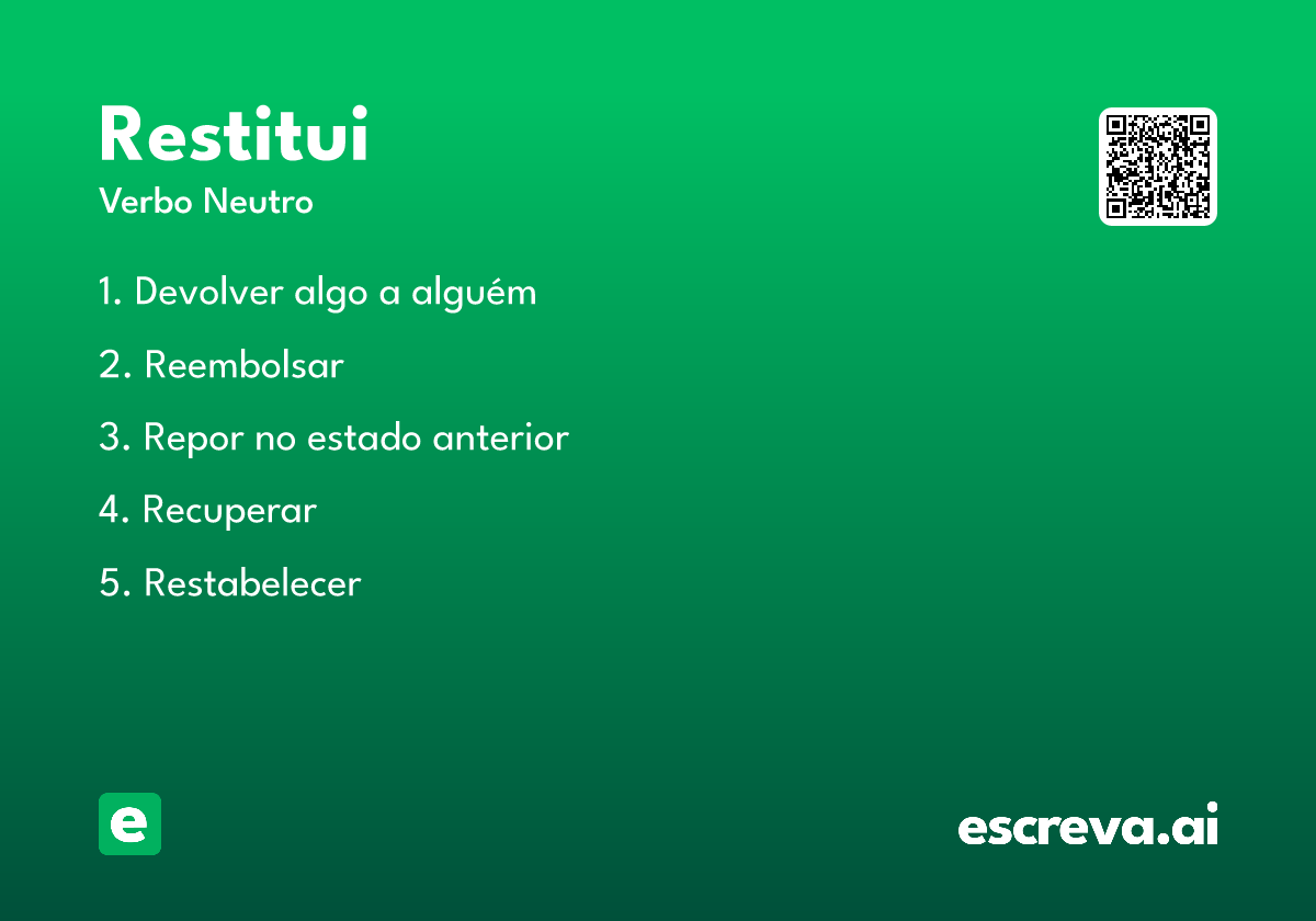 restitui