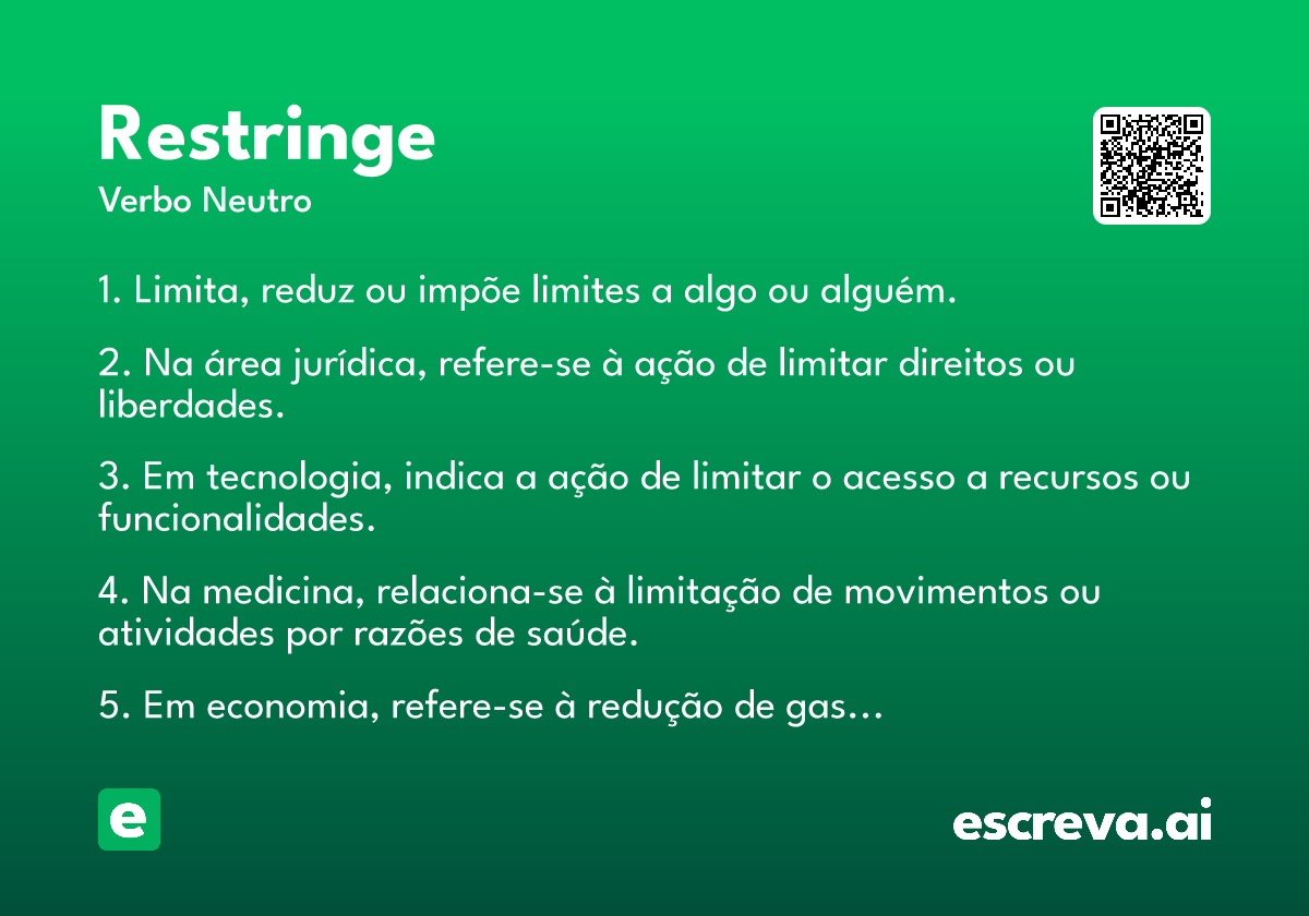 restringe