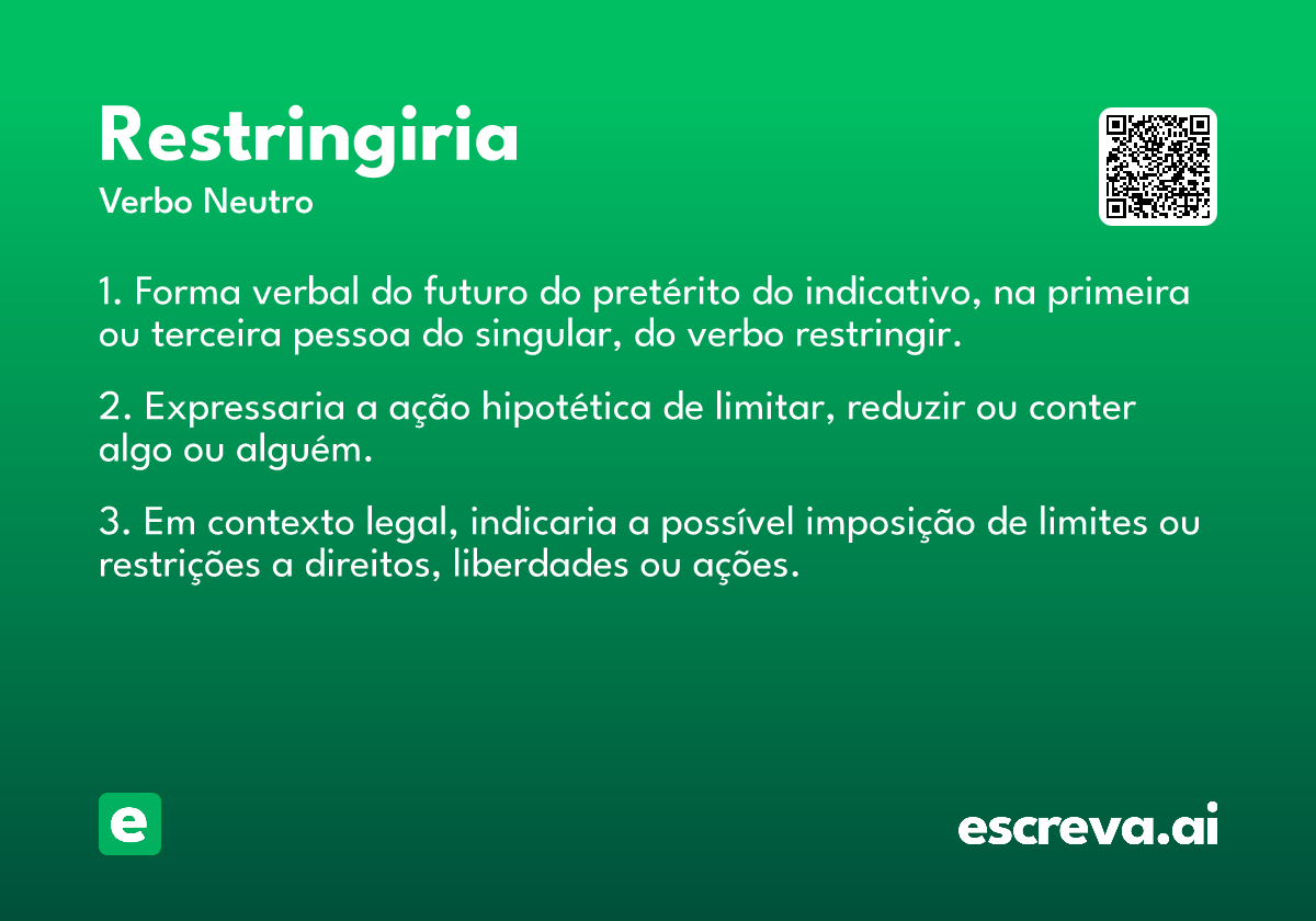 restringiria