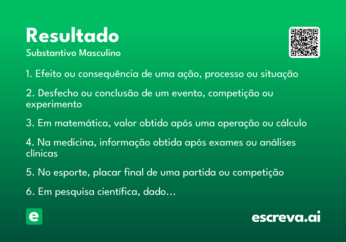 resultado