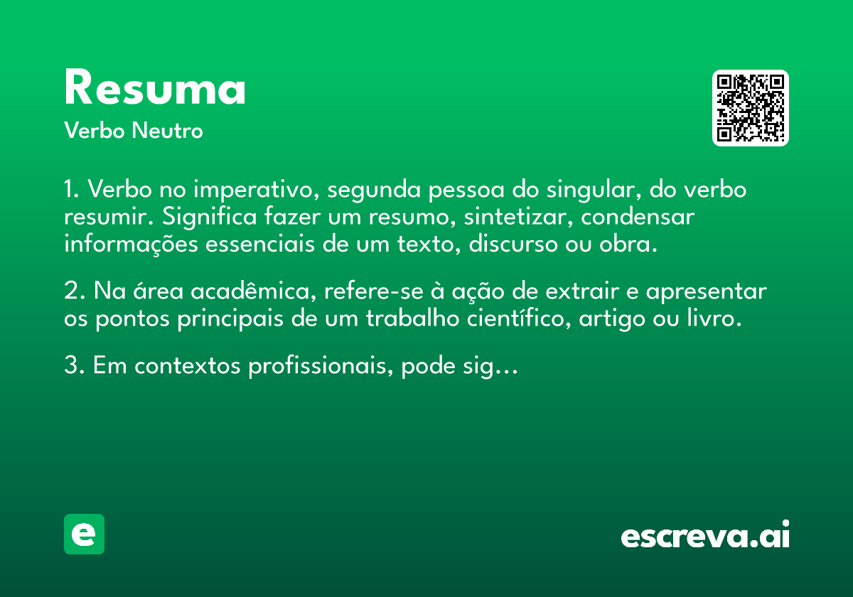 resuma
