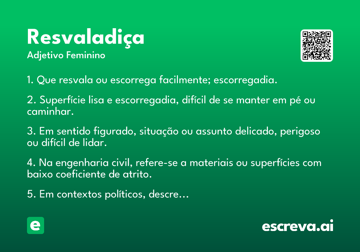 resvaladiça