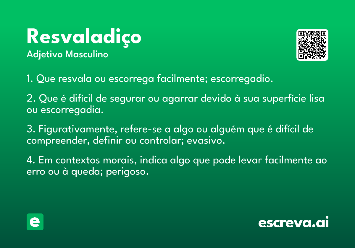resvaladiço