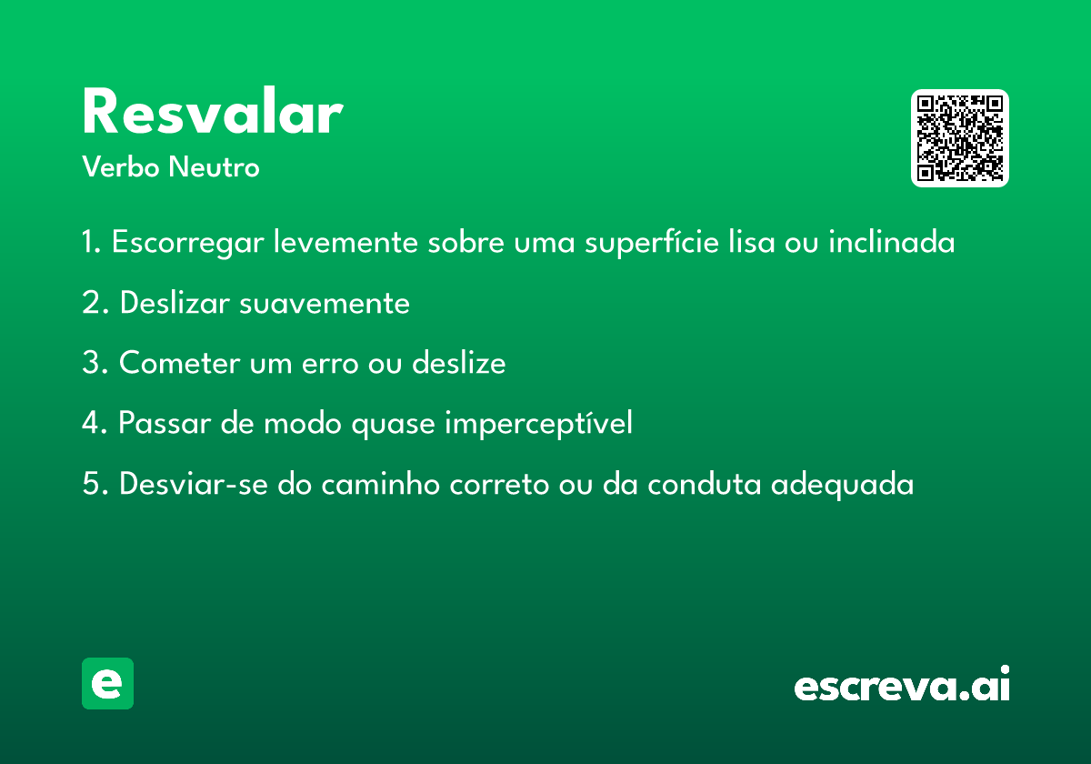 resvalar