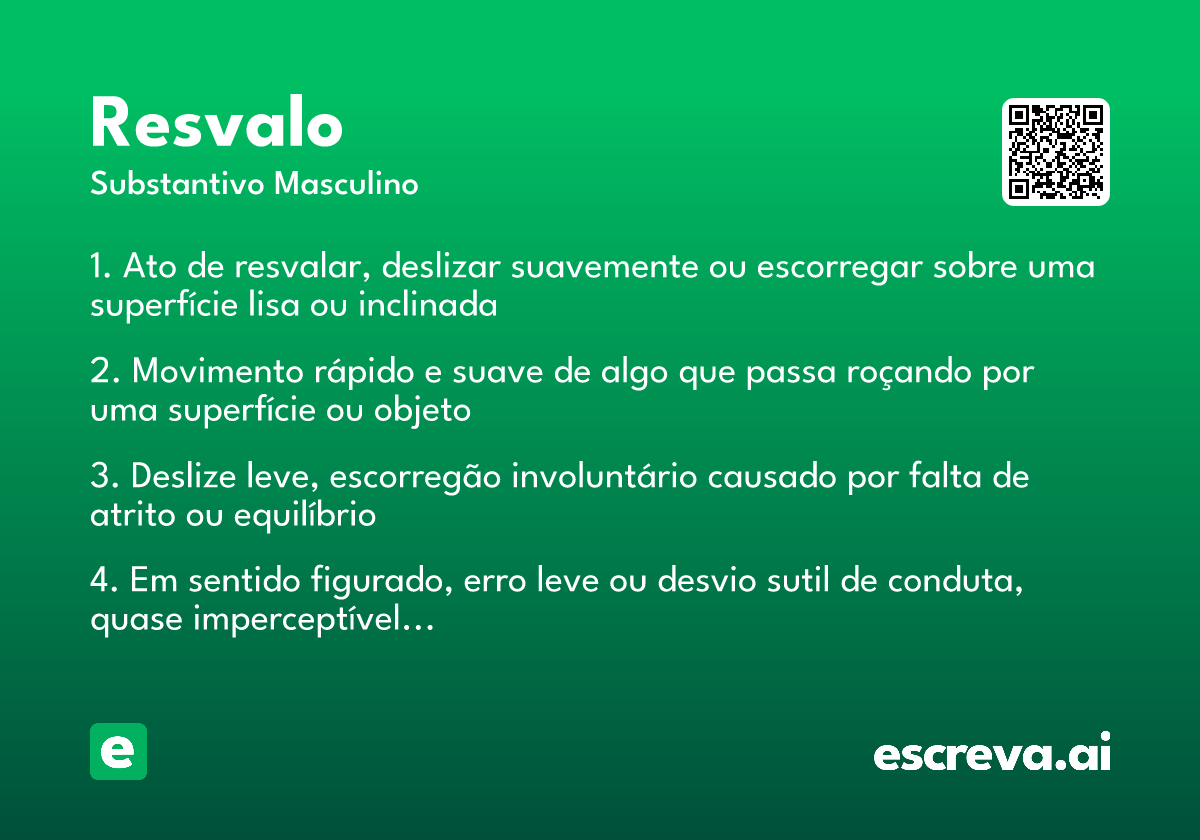 resvalo