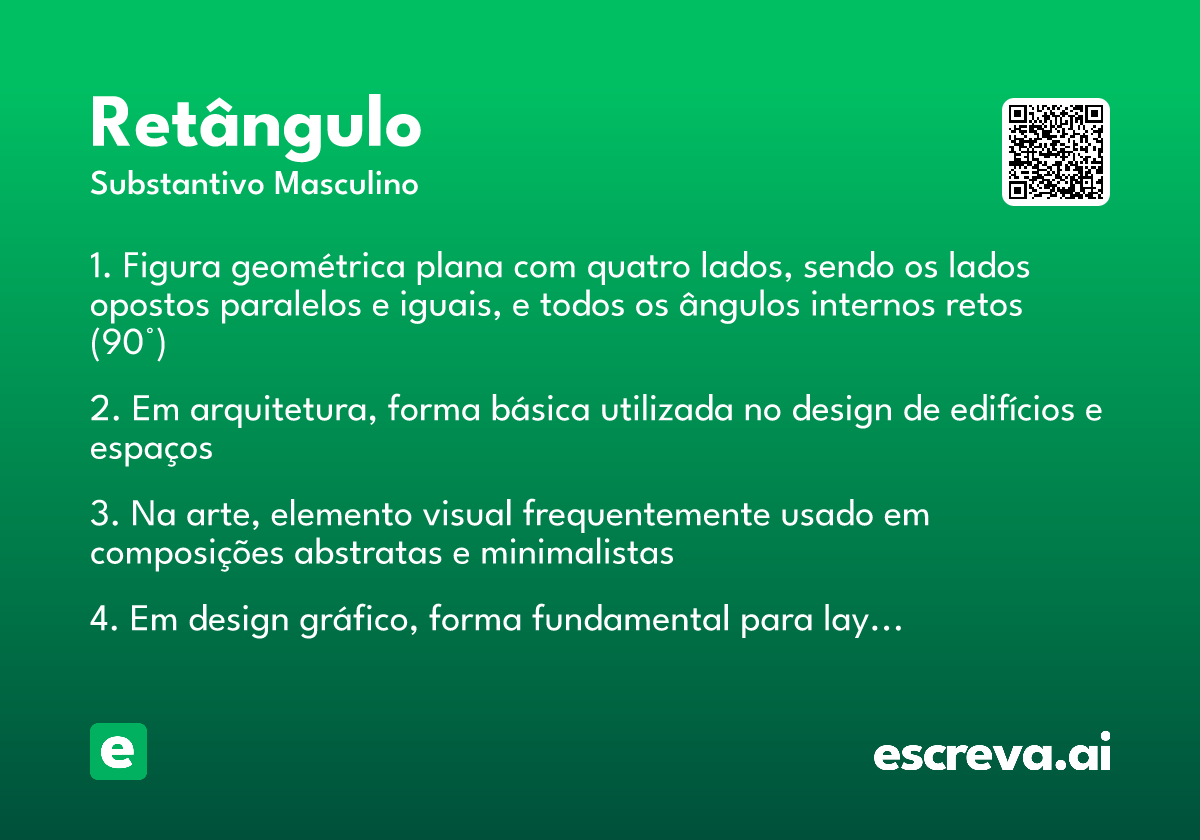 retângulo