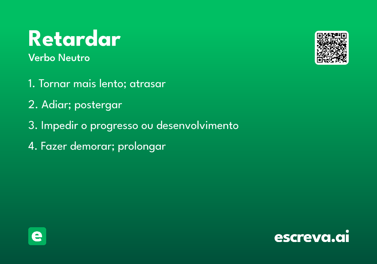 retardar
