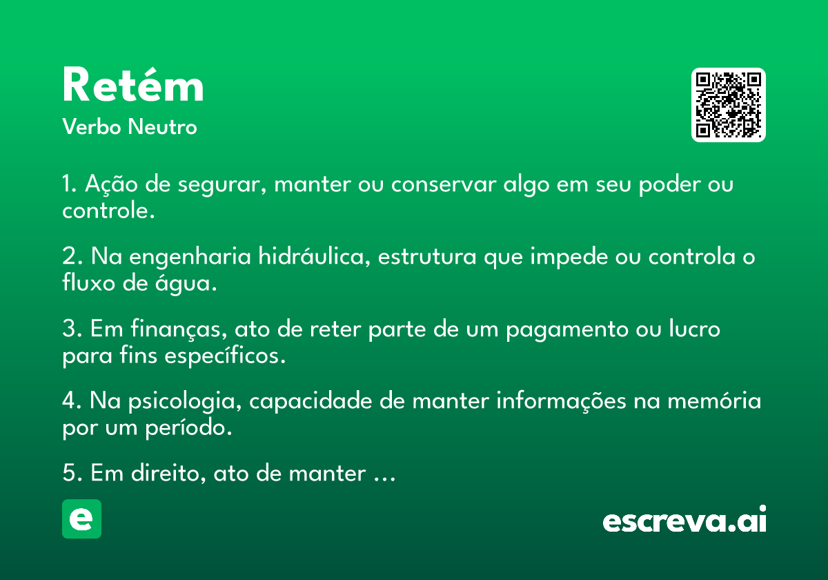 retém