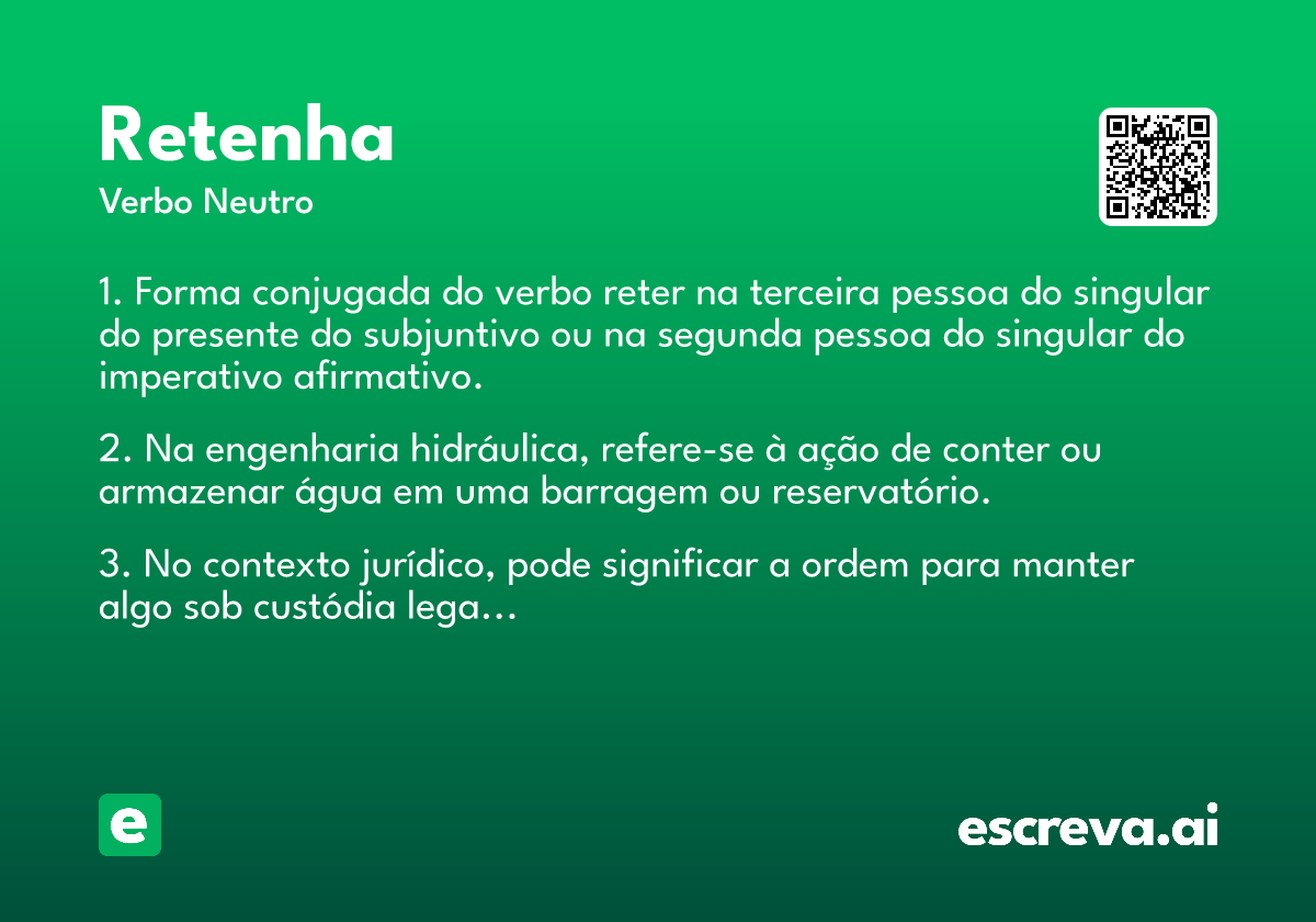 retenha