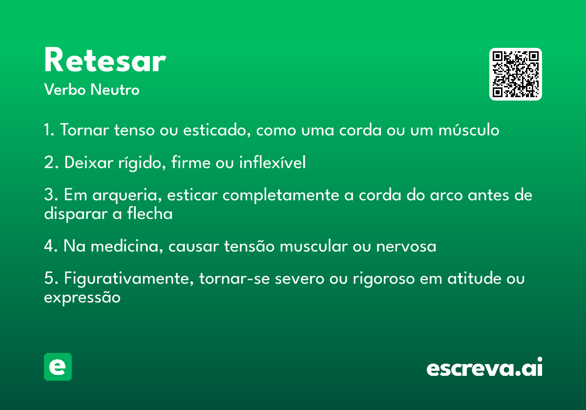 retesar